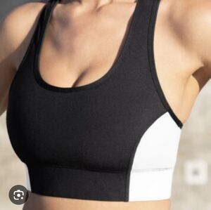Fabletics Monochrome Sports Bra